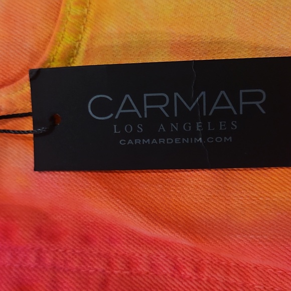 CARMAR Tie-Dye Jean Shorts - Picture 6 of 11